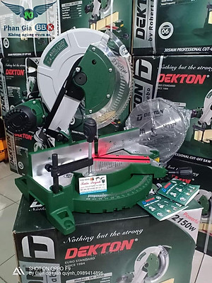 MÁY CẮT NHÔM DEKTON  305  2200W XOAY GÓC ĐIỆN TỬ HÀNG CHÍNH HÃNG
