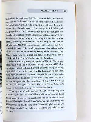 Sách Hồi Ký Nguyễn Thị Bình: Gia Đình, Bạn Bè Và Đất Nước (Phiên Bản Bìa Mềm) - Tái Bản 2025