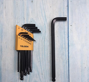 BỘ 13 LỤC GIÁC ĐẦU BI HỆ INCH TOLSEN 20090 - HÀNG CHÍNH HÃNG