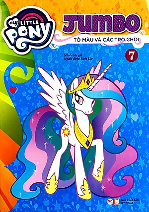 Sách My Little Pony - Jumbo Tô Màu Và Các Trò Chơi 7