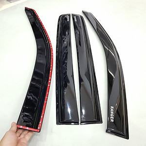 Bộ vè che mưa ABS cho Ford Ranger cao cấp