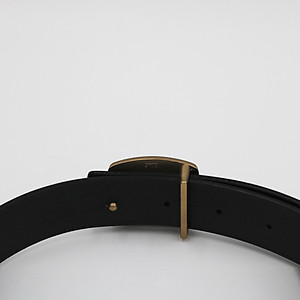 Thắt Lưng Nữ Da Thật Mặt Oval Aaa Jeans