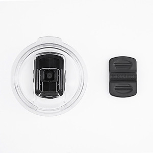 Ly Giữ Nhiệt Nắp Trượt Chống Tràn Rinfere - Tặng Kèm Ống Hút Không Gỉ, Dụng Cụ Vệ Sinh Ông Hút (590ml)