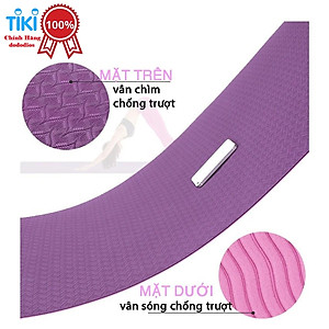 THẢM TẬP YOGA, GYM 2 LỚP CAO CẤP CHỐNG TRƯỢT + TÚI ĐỰNG THẢM TẬP YOGA + DÂY BUỘC CHUYÊN DỤNG - CHÍNH HÃNG DODODIOS