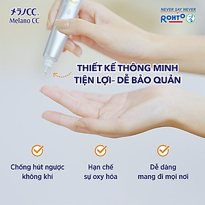 Tinh chất vitamin C dưỡng trắng da, chống thâm nám Melano CC Whitening Essence 20ml