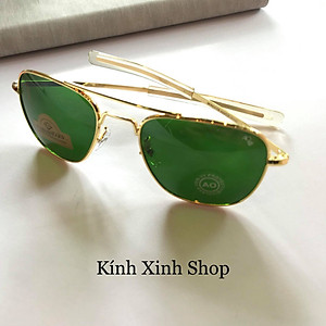 Kính Râm, Kính Mát Nam Cơn Ao Tròng Thủy Tinh - Hàng Cao Cấp Fullbox Phụ Kiện