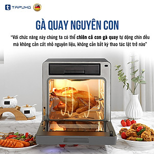 Nồi chiên hơi nước TAPUHO TSF16 COLOR bản đặc biệt - Hàng Chính Hãng