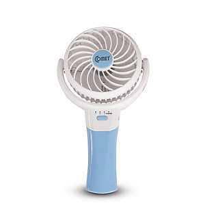 Quạt Sạc Tích Điện Mini Gấp Gọn Cầm Tay Comet CRF0904 3W Pin lithium-ion 3.7V 1200mAh Nhỏ Gọn Sạc USB Tiện Lợi