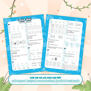 Combo Bộ đề ôn luyện và kiểm tra Toán và Tiếng Việt lớp 3 (4 Cuốn)