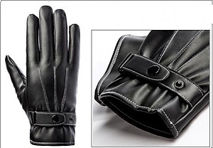 Bao tay da nam cảm ứng thời trang Hàn Quốc