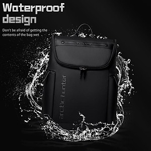 Balo du lịch Arctic Hunter B00465 chất liệu oxford chống nước, khóa mở rộng như vali, cổng kết nối USB