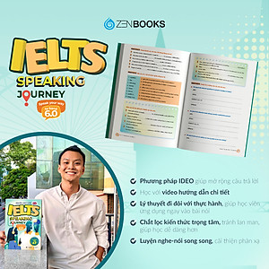 Sách IELTS Speaking Journey - Speak Your Way To Band 6.0