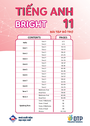 Bài tập Bổ trợ Tiếng Anh 11 Bright