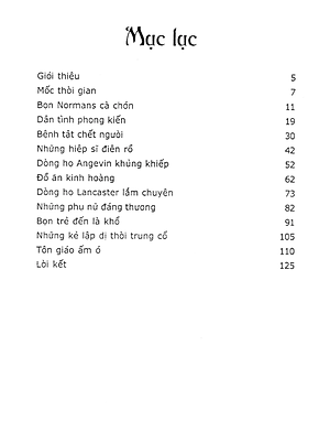 Sách Thời Trung Cổ - Horrible Historie