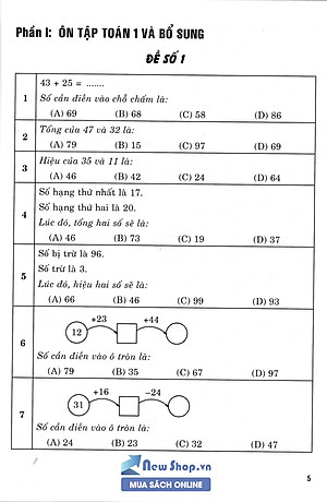 500 Bài Toán Trắc Nghiệm Lớp 2 (Biên Soạn Theo Chương Trình Mới)