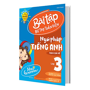 Sách Aha Grammar Bài Tập Bổ Trợ Toàn Diện Ngữ Pháp Tiếng Anh Lớp 3 Theo Chủ Đề