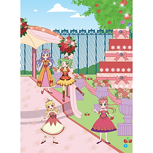 2000 hình dán trang phục công chúa - Công chúa đáng yêu (sách bản quyền) - tái bản