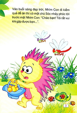 Sách Cổ Tích Trăng Non - Nhím Con Kết Bạn