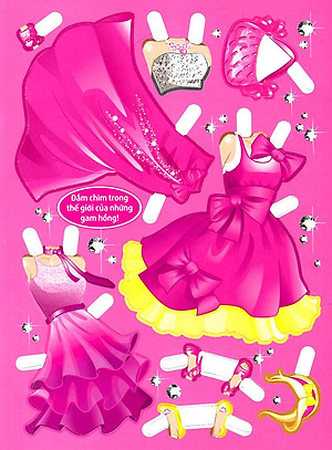 Bộ Sách Barbie Thiết Kế Thời Trang (Bộ 10 Cuốn)