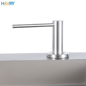 Vòi bơm hút nước rửa chén Inox 304 có bình 500ml Hobby home decor NRC7