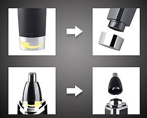 Máy Cắt Tỉa Lông Mũi Cao cấp Loại Xịn Tặng kèm pin