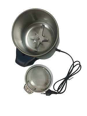 Máy Xay Hạt Khô Đa Năng Mẫu Mới Công Suất 300W 8 Lưỡi, Xay Các Loại Hạt, Đồ Khô, Coffee, Ngũ Cốc Không Ồn Tiện Lợi - Hàng Chính Hãng