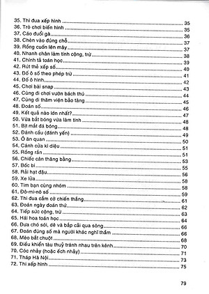 Sách 72 Trò Chơi Toán Lớp 1 (Tái Bản)