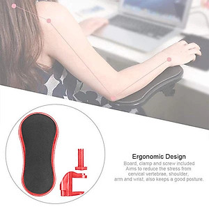 Giá đỡ cổ tay khi di chuột dùng cho bàn máy tính KitAcoom, Hàng Chính Hãng Chống mỏi cánh tay, cổ tay, hỗ trợ ngồi máy tính đúng tư thế giao màu ngẫu nhiên