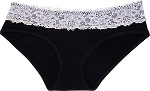 Combo 4 Quần Lót Modal Lưng Ren Active Miley Lingerie Màu Đen, Da, Trắng & Hồng FDS0174-0274-0974-1274