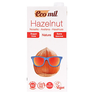 Sữa Hạt Phỉ Không Đường Hữu Cơ Ecomil (1L) 