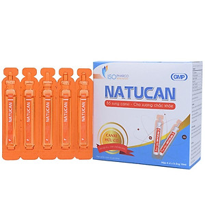 Mua 20 Ống uống Calci hữu cơ, Hấp thu nhanh cho Mẹ & Bé. NATUCAN chứa 500mg Calci Glucoheptonat | Tiki