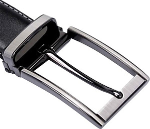 Thắt Lưng Nam Viền Chỉ Huy Hoàng HT4129 (120 x 3.5 cm) - Đen