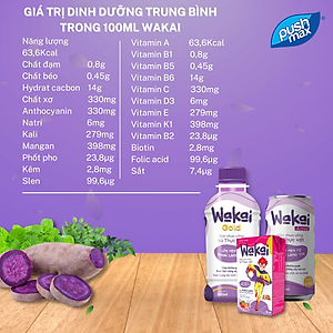 Thùng 24 Lon Sữa Chua Uống Từ Thực Vật Wakai Active (250ml x 24 lon)