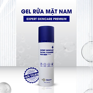 [COMBO] 1 Gel Rửa Mặt Nam KShinecos Expert Skincare Facial Cleanser For Men Premium 150ml +  1 Dung Dịch Vệ Sinh Nam KShinecos Intimate Wash Premium Hàn Quốc150ml