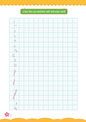 Sách Cùng Khủng Long Học Nét Cơ Bản Quyển 1 (Các Nét Đầu Tiên) Bé Gái