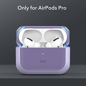 Bao Case ESR Orbit Hybrid Case with HaloLock cho AirPods Pro / AirPods Pro 2 (2023/2022/2019) Magnetic Lid Lock - Hàng Chính Hãng