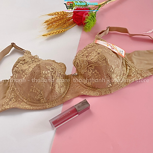 Áo ngực mỏng không có mút, có gọng form quả vừa, cup B, ANNY Thái Lan 1207