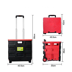 Thùng đựng nhựa/ hộp đừng đồ kéo dã ngoại cốp ô tô