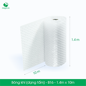 B16 - 1.4m x 10m - Bóng khí (xốp hơi, xốp nổ) màng xốp hơi