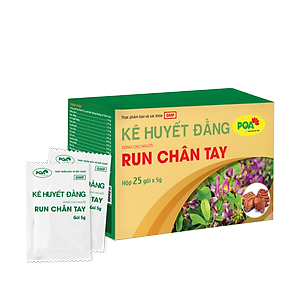 PQA Kê Huyết Đằng là dược phẩm thảo dược hỗ trợ các triệu chứng run chân tay, đau đầu, chóng mặt cho người bị run chân tay, co giật do trúng phong.