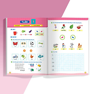 Sách Phiếu Bài Tập Cuối Tuần Tiếng Việt 1