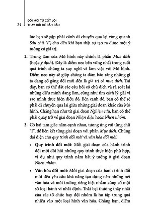 Sách Đổi Mới Từ Cốt Lõi, Thay Đổi Để Dẫn Đầu
