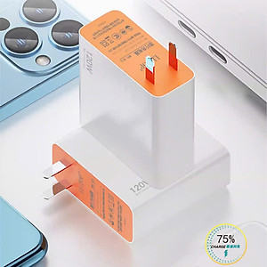 Củ sạc nhanh 120W LI-TOP AC12, chứng nhận 3C tiêu chuẩn quốc gia, bảo hành hàng chính hãng 12 tháng, được dùng thử 30 ngày