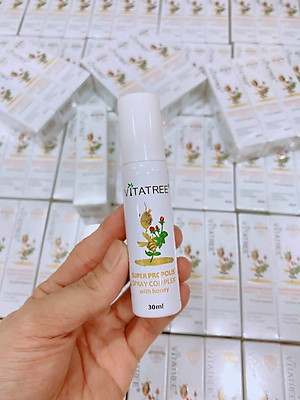 Xịt keo Ong Vitatree Super Propolis Spray Complex tăng sức đề kháng, kháng khuẩn, nấm, giảm viêm họng, ho, nhiệt miệng - QuaTangMe Extaste