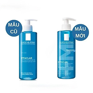 Gel rửa mặt tạo bọt làm sạch & giảm nhờn cho da dầu nhạy cảm La Roche-Posay Effaclar Purifying Foaming Gel (400ml)