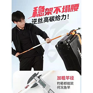 Gác Cần MC Cam Trắng  2m4 - 2m7 - 3m  Đồ Câu Văn Chương