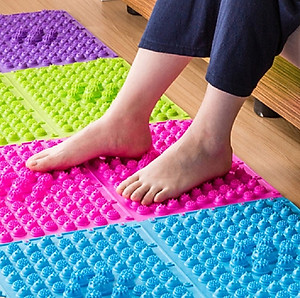 Thảm Massage Chân Bằng Nhựa Giúp Lưu Thông Máu