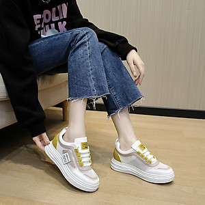 Giày thể thao nữ chất liệu da mềm mại, phong cách cá tính năng dộng – GNU2044