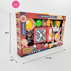 Đồ Chơi Nấu Ăn Cho Bé 16 Chi Tiết Happy Kitchen