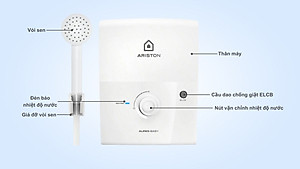 Máy nước nóng Ariston Aures Easy 3.5-Hàng chính hãng